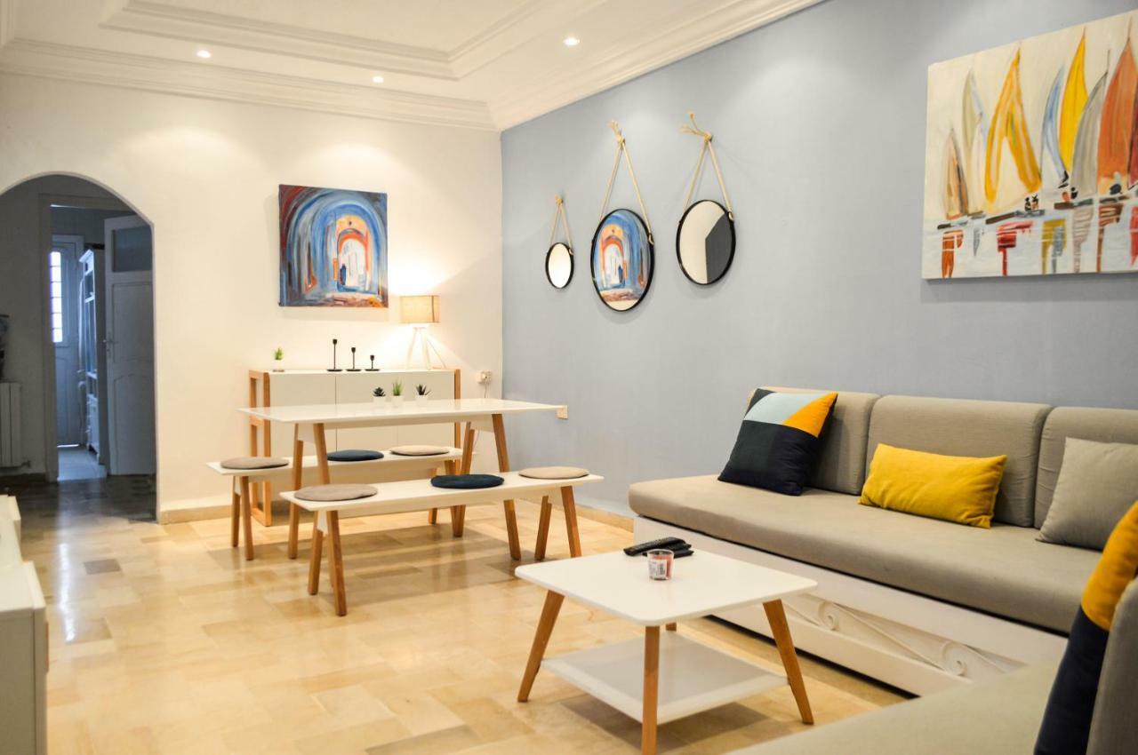 Cosy Apartment @ La Marsa Corniche-Beach Exterior photo